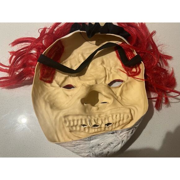 Halloween Rubber Face Mask Clown Scary Joker - Fast Shipping! - Picture 4 of 5